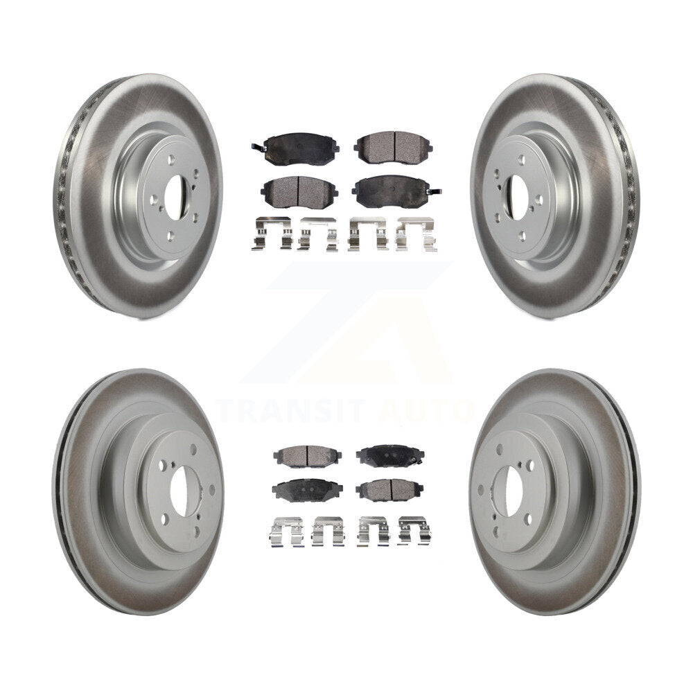 Transit Auto KGF-100901 Disc Brake Kit for 2005-2006 Subaru Legacy - Front and Rear