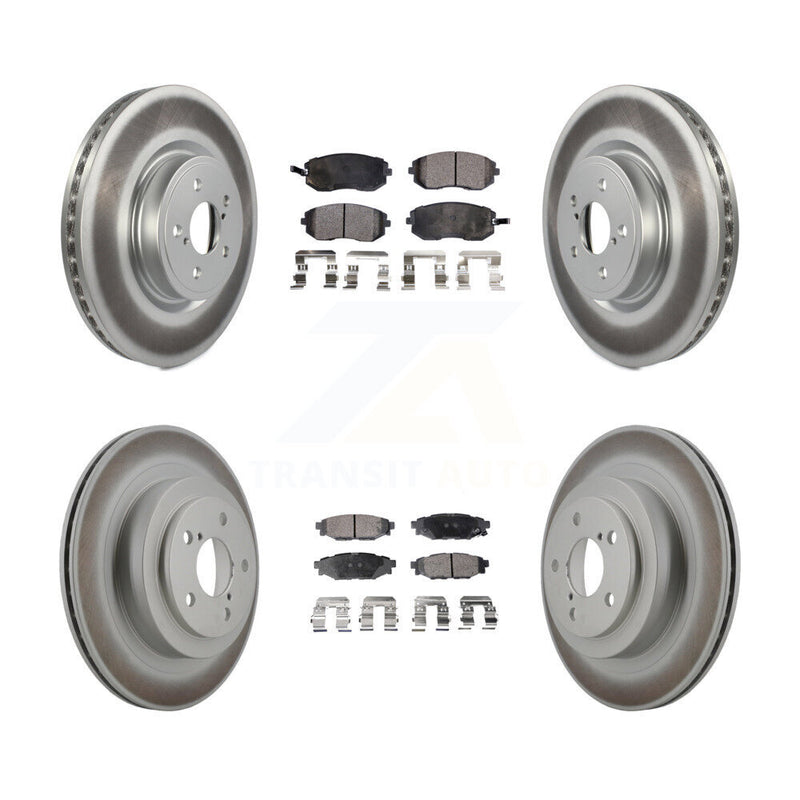 Transit Auto KGF-100901 Disc Brake Kit for 2005-2006 Subaru Legacy - Front and Rear
