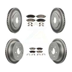 Transit Auto KGF-100902 Disc Brake Kit for 2005-2019 Suzuki Equator, Nissan Frontier - Front and Rear
