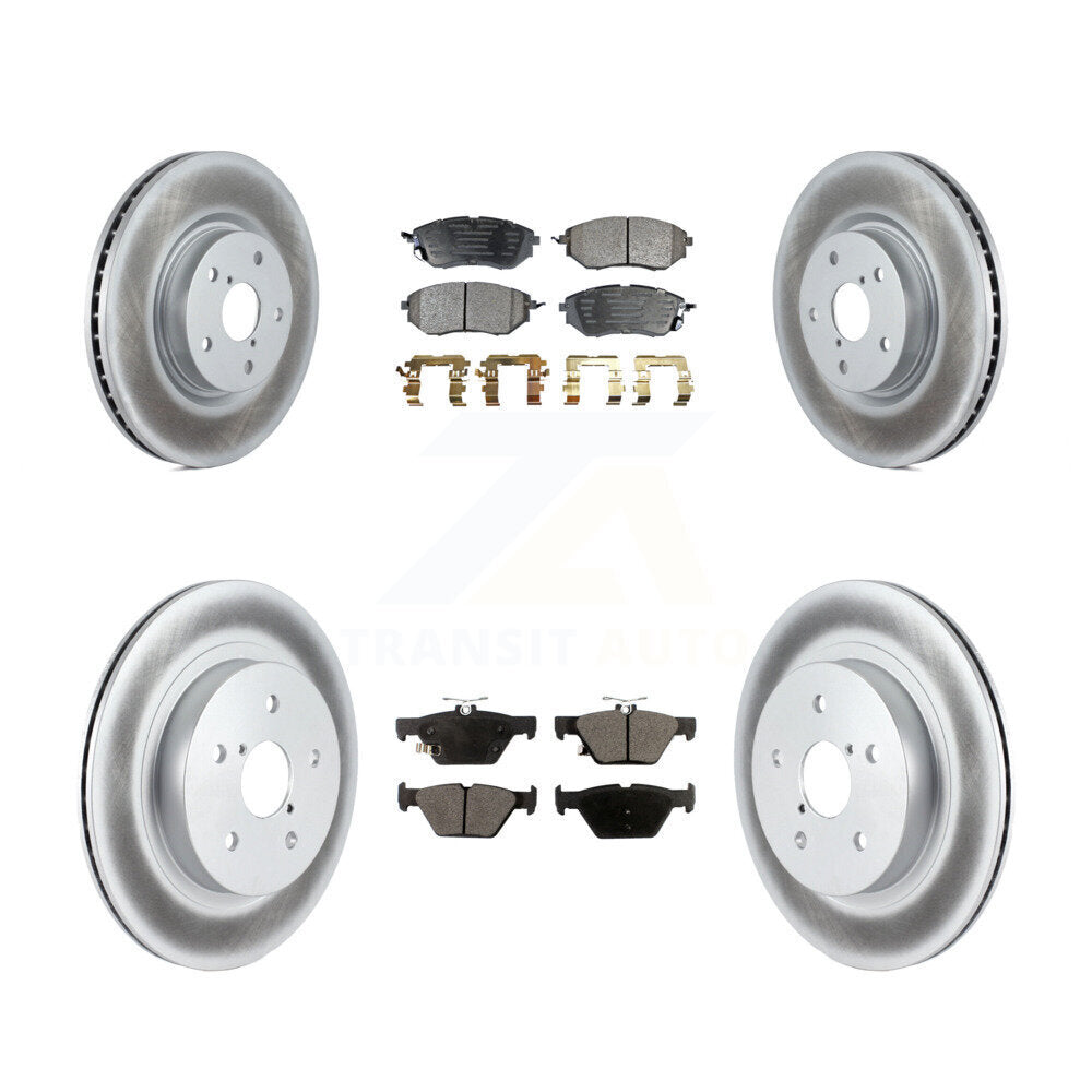 Transit Auto KGF-100908 Disc Brake Kit for 2015-2021 Subaru WRX, Subaru Legacy, Subaru Outback - Front and Rear