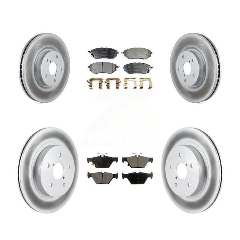 Transit Auto KGF-100908 Disc Brake Kit for 2015-2021 Subaru WRX, Subaru Legacy, Subaru Outback - Front and Rear