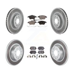 Transit Auto KGF-100910 Disc Brake Kit for 2006-2010 Volkswagen GTI, Audi A3 and More - Front and Rear