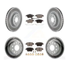 Transit Auto KGF-100913 Disc Brake Kit for 2017-2018 Volkswagen Jetta - Front and Rear