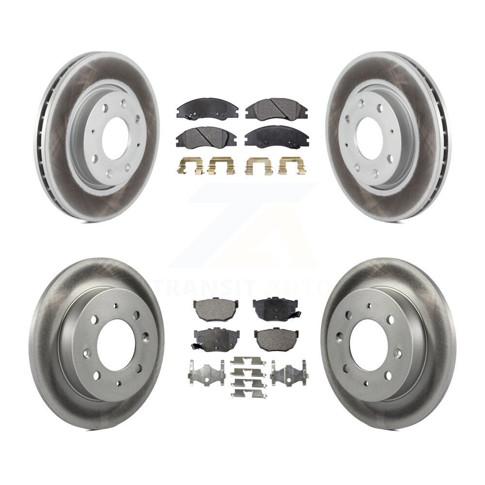 Transit Auto KGF-100917 Disc Brake Kit for 2004-2009 Kia Spectra, Kia Spectra5 - Front and Rear