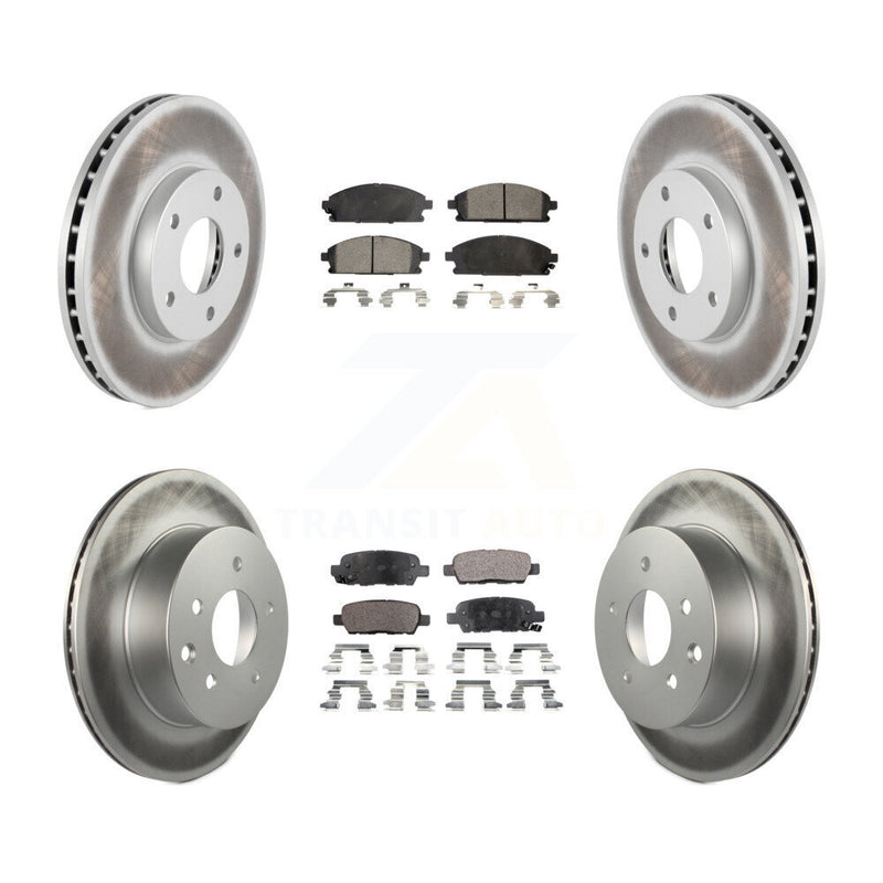 Transit Auto KGF-100918 Disc Brake Kit for 2005-2006 Nissan X-Trail - Front and Rear