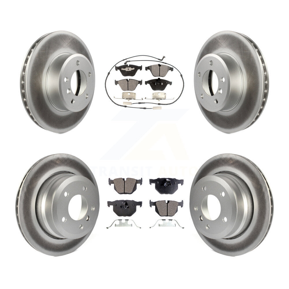 Transit Auto KGF-100920 Disc Brake Kit for 2006-2010 BMW 528i, BMW 528i xDrive and More - Front and Rear