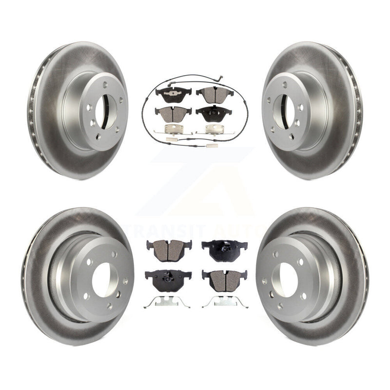 Transit Auto KGF-100920 Disc Brake Kit for 2006-2010 BMW 528i, BMW 528i xDrive and More - Front and Rear