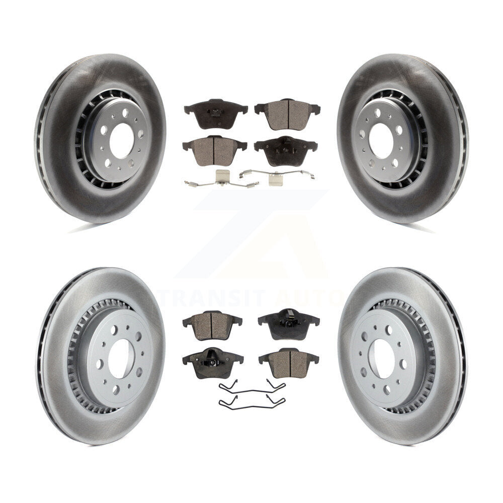 Transit Auto KGF-100922 Disc Brake Kit for 2003-2014 Volvo XC90 - Front and Rear
