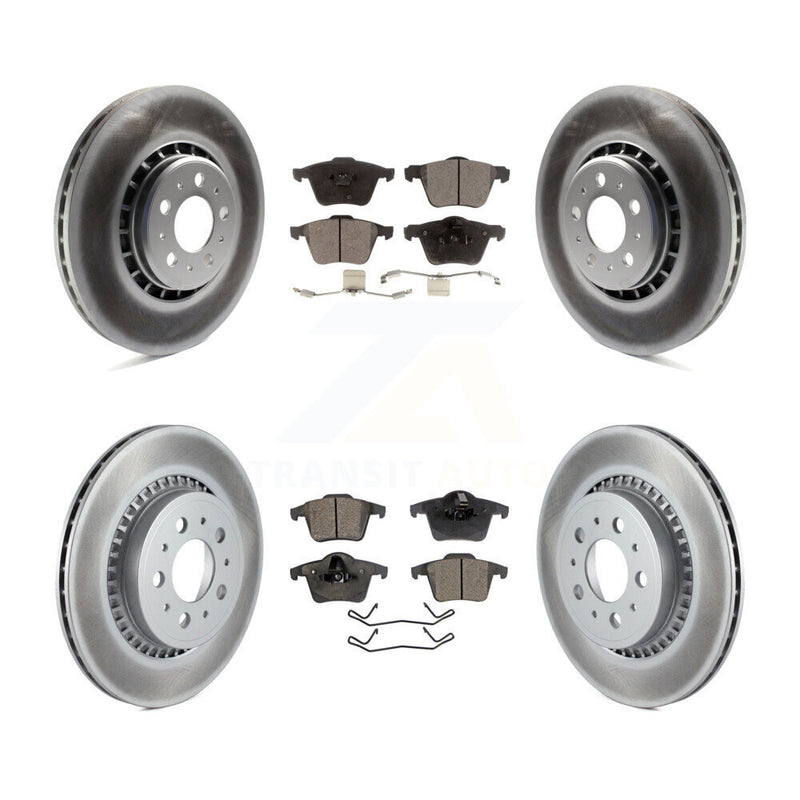 Transit Auto KGF-100922 Disc Brake Kit for 2003-2014 Volvo XC90 - Front and Rear
