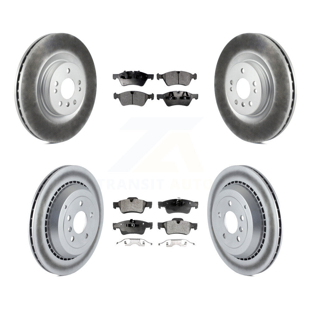 Transit Auto KGF-100923 Disc Brake Kit for 2005-2012 Mercedes-Benz ML350, Mercedes-Benz GL350 and More - Front and Rear