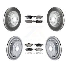 Transit Auto KGF-100923 Disc Brake Kit for 2005-2012 Mercedes-Benz ML350, Mercedes-Benz GL350 and More - Front and Rear