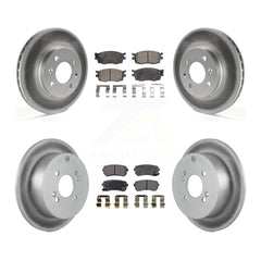 Transit Auto KGF-100927 Disc Brake Kit for 2006-2010 Hyundai Accent, Kia Rio, Kia Rio5 - Front and Rear