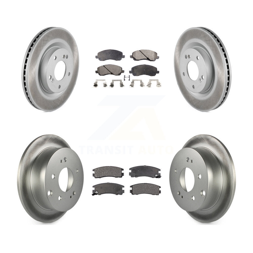 Transit Auto KGF-100929 Disc Brake Kit for 2004-2012 Mitsubishi Galant, Mitsubishi Eclipse - Front and Rear