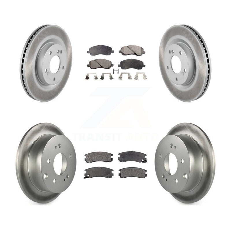 Transit Auto KGF-100929 Disc Brake Kit for 2004-2012 Mitsubishi Galant, Mitsubishi Eclipse - Front and Rear