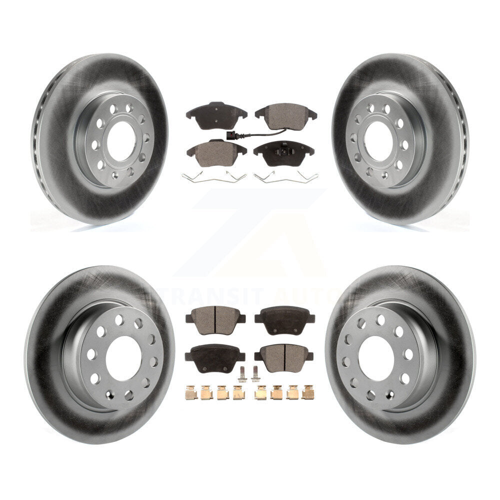 Transit Auto KGF-100932 Disc Brake Kit for 2013-2016 Volkswagen Beetle - Front and Rear