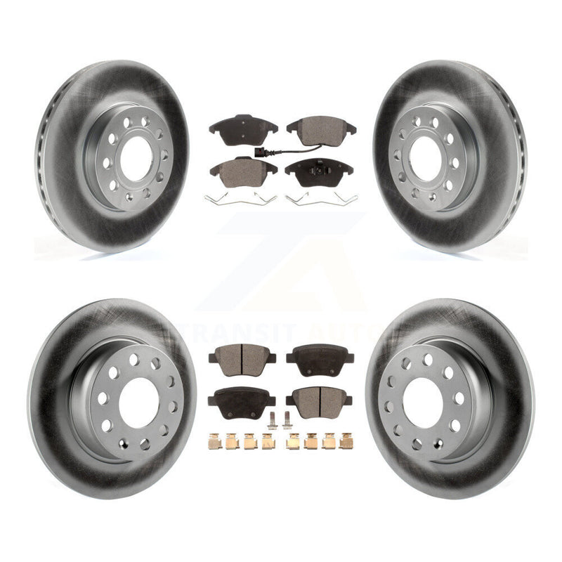 Transit Auto KGF-100932 Disc Brake Kit for 2013-2016 Volkswagen Beetle - Front and Rear