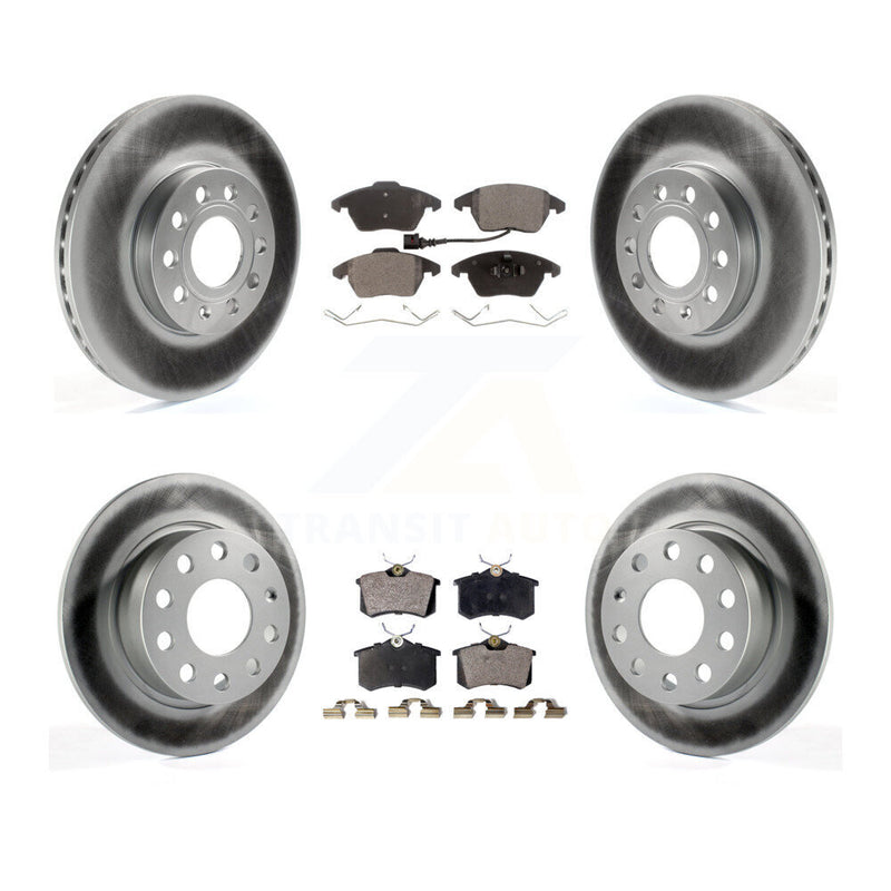 Transit Auto KGF-100934 Disc Brake Kit for 2013-2018 Volkswagen Jetta, Volkswagen Beetle - Front and Rear