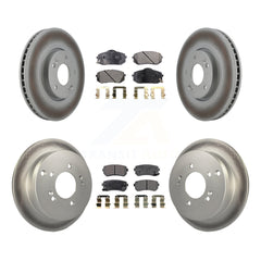 Transit Auto KGF-100935 Disc Brake Kit for 2010-2016 Hyundai Tucson, Kia Sportage - Front and Rear