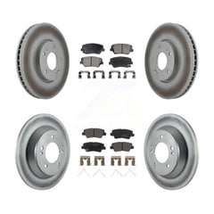 Transit Auto KGF-100940 Disc Brake Kit for 2014-2017 Kia Rondo - Front and Rear