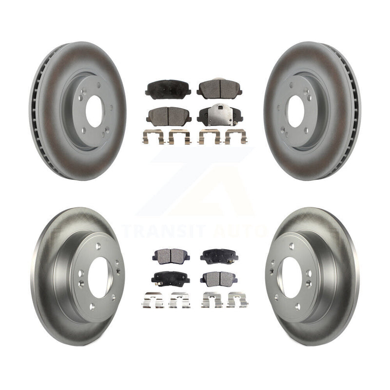 Transit Auto KGF-100945 Disc Brake Kit for 2014-2016 Kia Forte, Kia Forte Koup, Kia Forte5 - Front and Rear