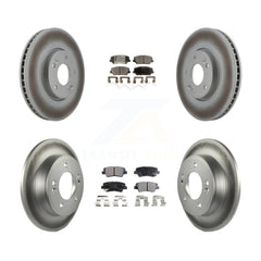 Transit Auto KGF-100946 Disc Brake Kit for 2017 Kia Forte Koup - Front and Rear