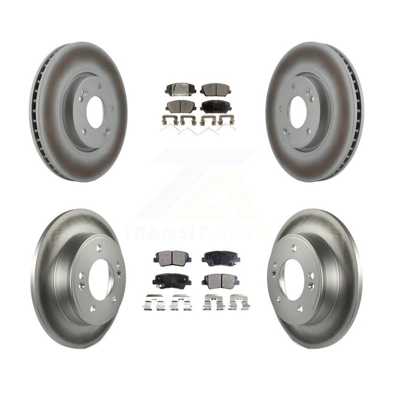 Transit Auto KGF-100946 Disc Brake Kit for 2017 Kia Forte Koup - Front and Rear