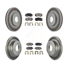 Transit Auto KGF-100948 Disc Brake Kit for 2008-2010 Hyundai Sonata - Front and Rear