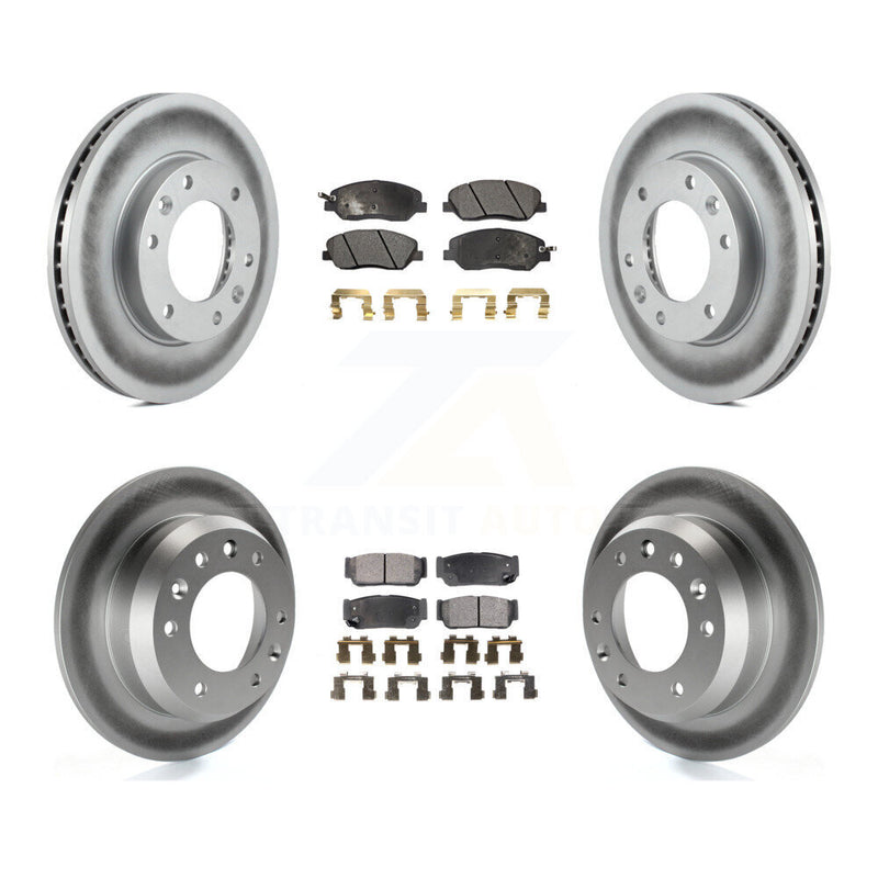 Transit Auto KGF-100951 Disc Brake Kit for 2006-2007 Hyundai Entourage, Kia Sedona - Front and Rear