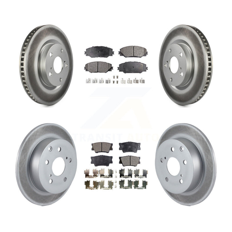 Transit Auto KGF-100953 Disc Brake Kit for 2009-2013 Pontiac Vibe, Toyota Matrix - Front and Rear