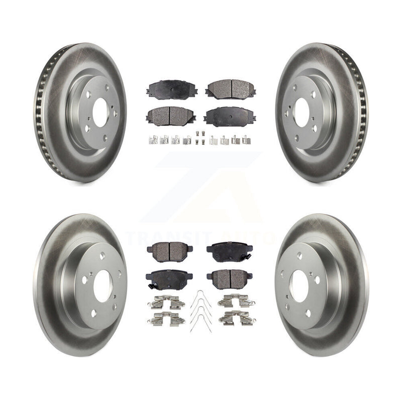 Transit Auto KGF-100958 Disc Brake Kit for 2011-2016 Scion tC - Front and Rear