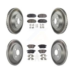 Transit Auto KGF-100961 Disc Brake Kit for 2012-2013 Toyota Yaris - Front and Rear
