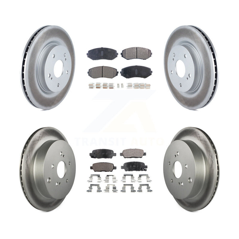 Transit Auto KGF-100972 Disc Brake Kit for 2009-2013 Suzuki Grand Vitara - Front and Rear