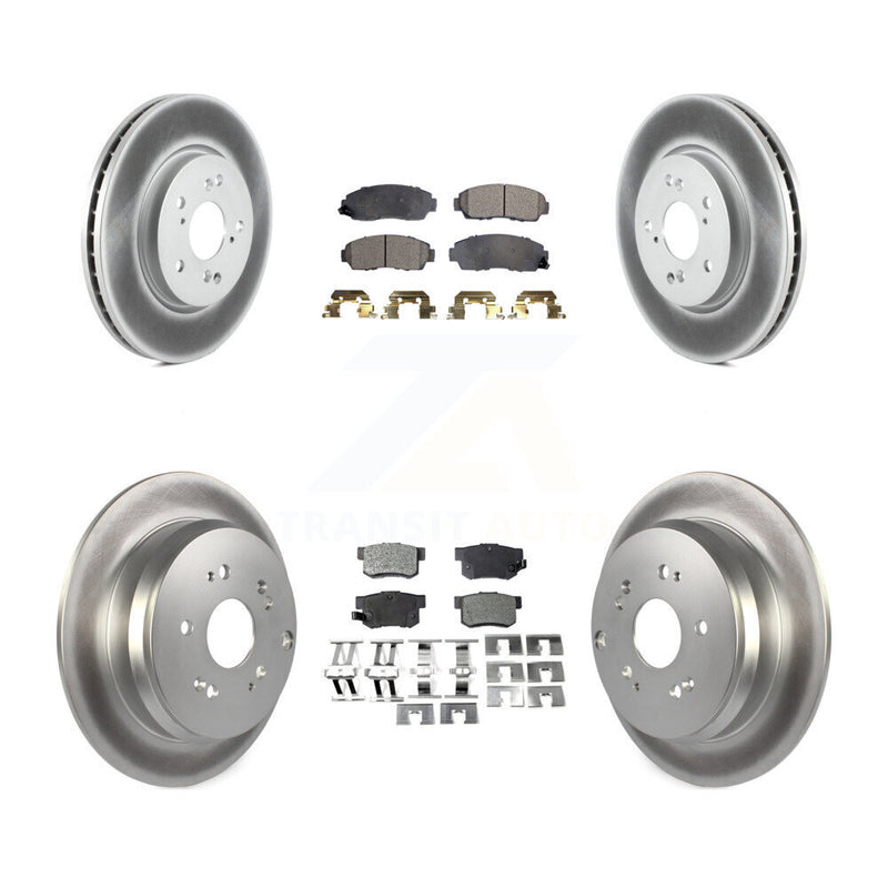 Transit Auto KGF-100974 Disc Brake Kit for 2007-2012 Acura RDX - Front and Rear