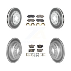 Transit Auto KGF-100975 Disc Brake Kit for 2010-2012 Honda Crosstour, Honda Accord Crosstour - Front and Rear