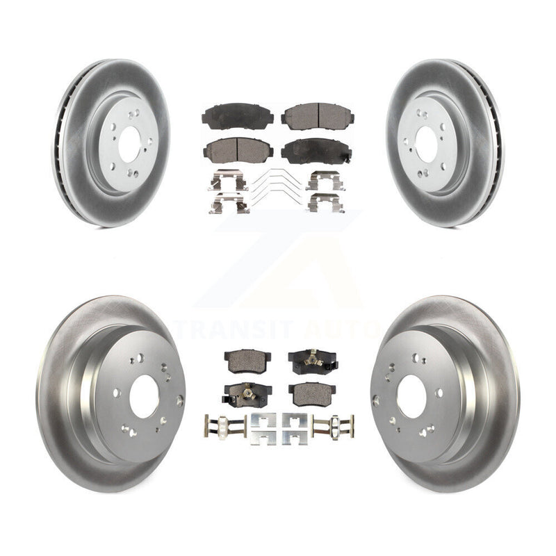 Transit Auto KGF-100976 Disc Brake Kit for 2012-2016 Honda CR-V - Front and Rear