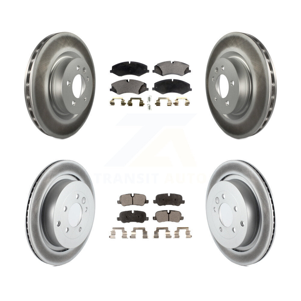Transit Auto KGF-100983 Disc Brake Kit for 2010-2016 Land Rover LR4, Land Rover Range Rover Sport - Front and Rear