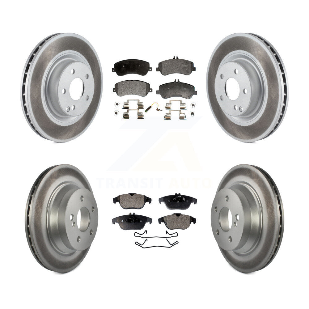 Transit Auto KGF-100986 Disc Brake Kit for 2010-2015 Mercedes-Benz GLK250, Mercedes-Benz GLK350 - Front and Rear