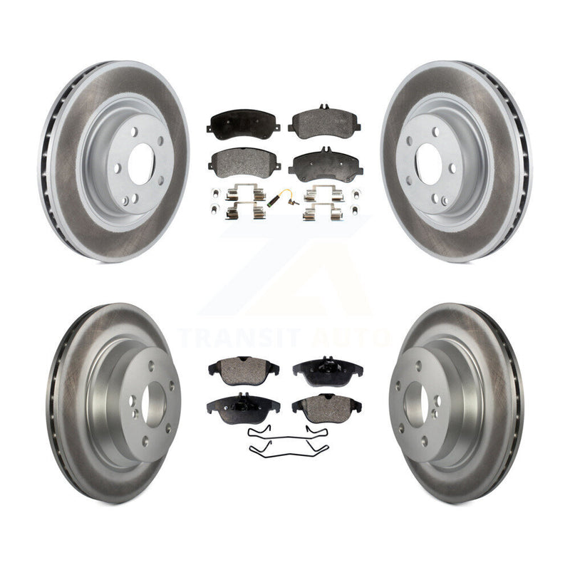 Transit Auto KGF-100986 Disc Brake Kit for 2010-2015 Mercedes-Benz GLK250, Mercedes-Benz GLK350 - Front and Rear