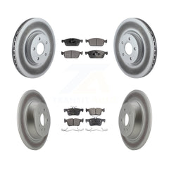 Transit Auto KGF-100990 Disc Brake Kit for 2017-2019 Lincoln MKC, Ford Escape - Front and Rear