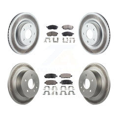 Transit Auto KGF-100992 Disc Brake Kit for 2007-2013 Nissan Altima - Front and Rear