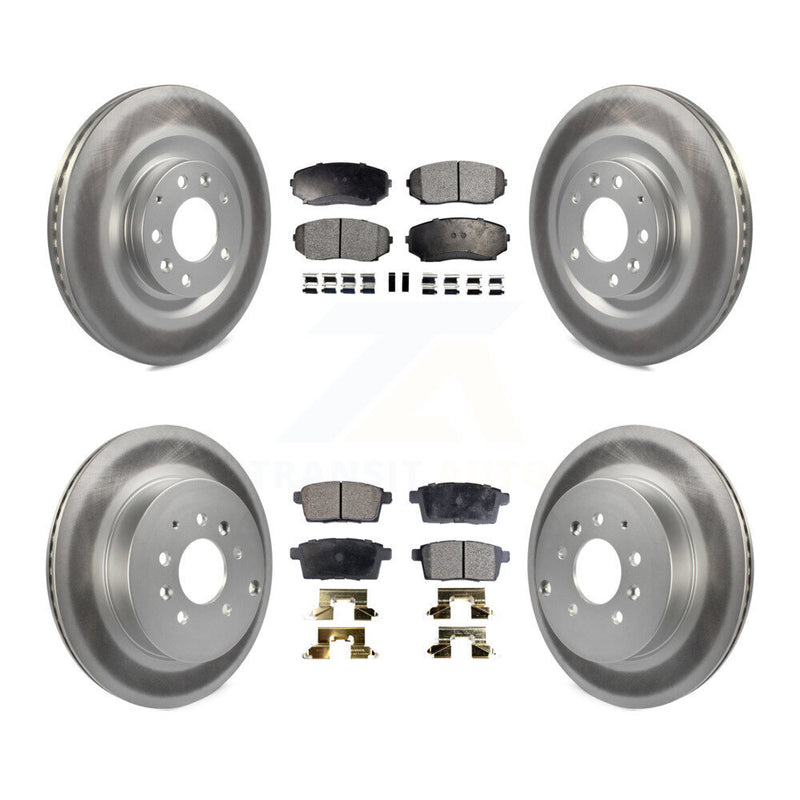 Transit Auto KGF-100995 Disc Brake Kit for 2007-2015 Mazda CX-9 - Front and Rear