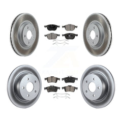 Transit Auto KGF-101003 Disc Brake Kit for 2013-2017 Ford C-Max, Ford Escape - Front and Rear