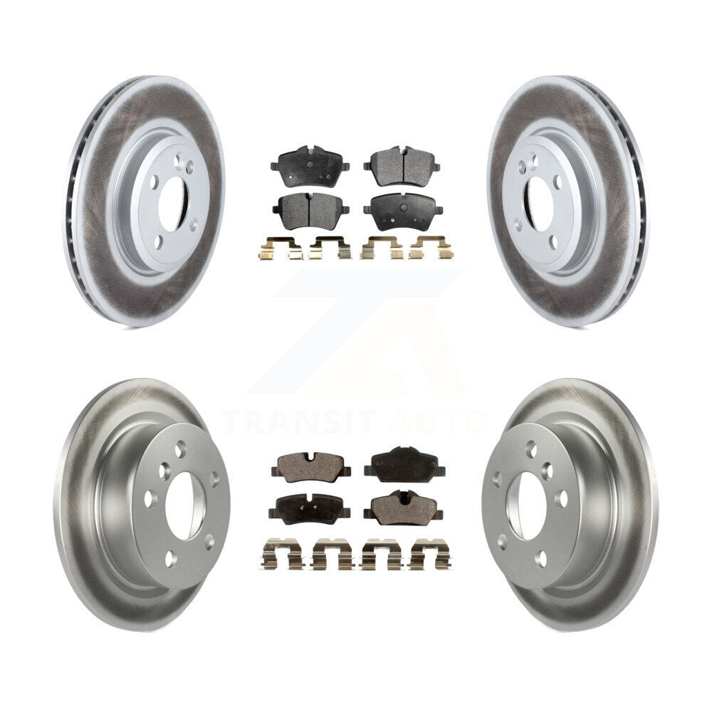 Transit Auto KGF-101009 Disc Brake Kit for 2015 Mini Cooper - Front and Rear