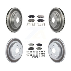 Transit Auto KGF-101013 Disc Brake Kit for 2007-2013 Suzuki SX4 Crossover, Suzuki SX4 - Front and Rear