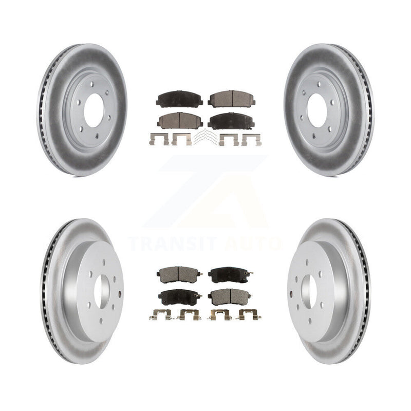 Transit Auto KGF-101019 Disc Brake Kit for 2011-2024 Nissan Armada, INFINITI QX80, INFINITI QX56 - Front and Rear