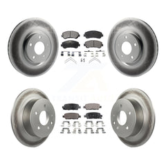Transit Auto KGF-101026 Disc Brake Kit for 2007-2012 Nissan Sentra - Front and Rear