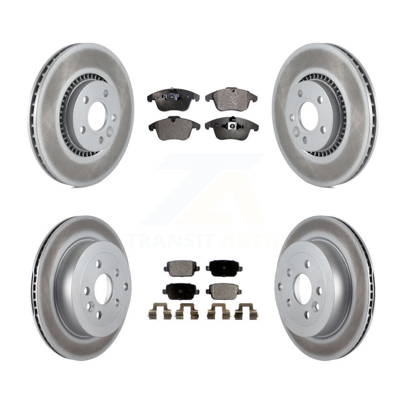 Transit Auto KGF-101029 Disc Brake Kit for 2008-2011 Land Rover LR2 - Front and Rear