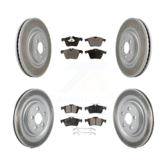Transit Auto KGF-101031 Disc Brake Kit for 2006-2016 Jaguar XJ, Jaguar XF and More - Front and Rear