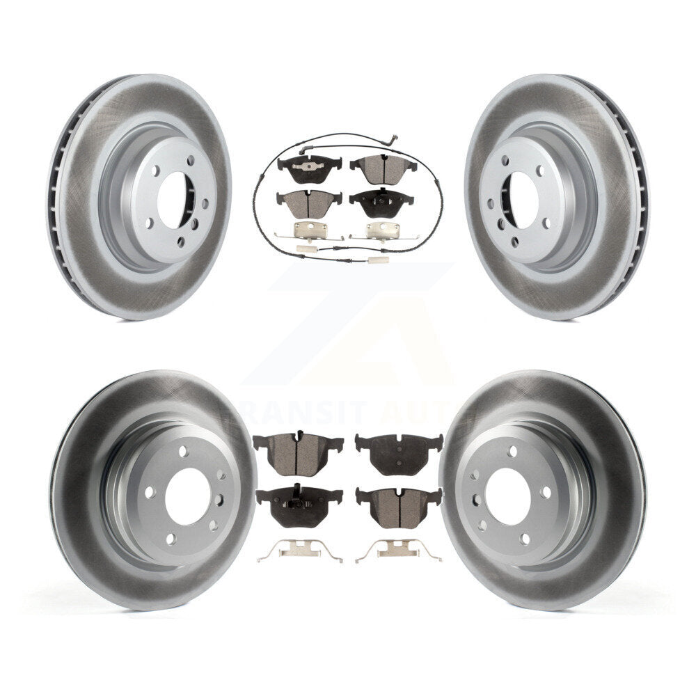 Transit Auto KGF-101033 Disc Brake Kit for 2007-2013 BMW X1, BMW 335i and More - Front and Rear