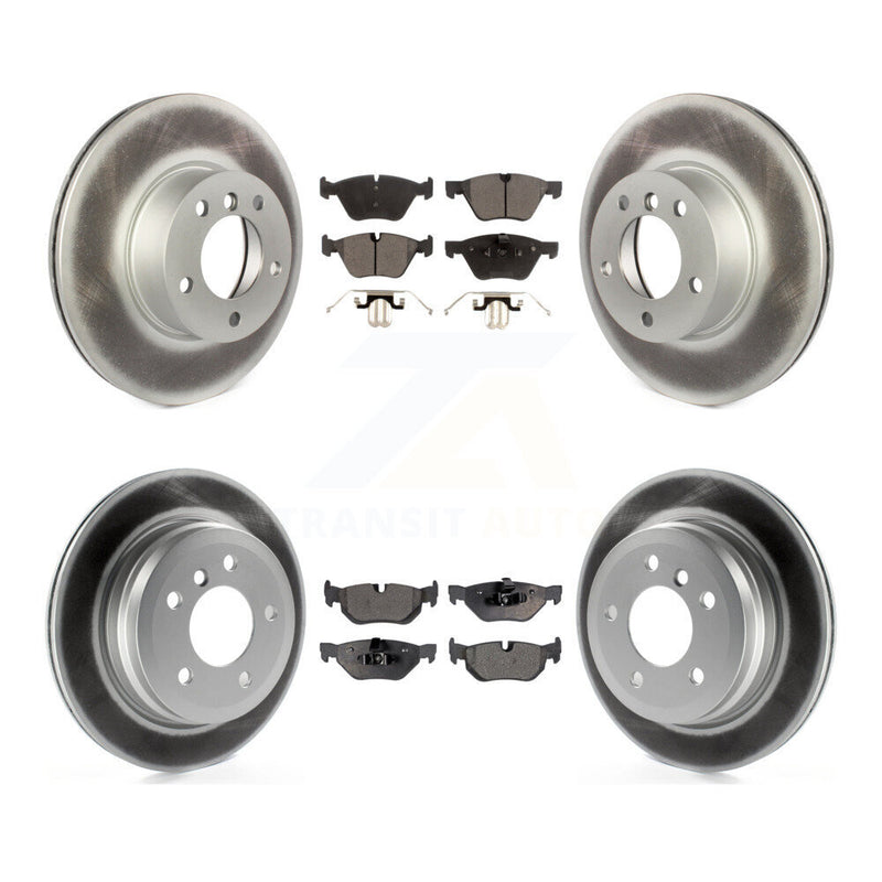 Transit Auto KGF-101034 Disc Brake Kit for 2007-2008 BMW 328xi - Front and Rear